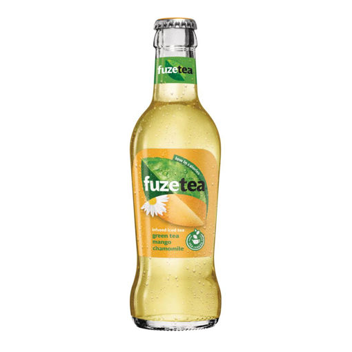 Afbeeldingen van FUZE TEA GREEN TEA MANGO CHAMOMILE GLAS 20CL