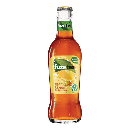 Afbeeldingen van FUZE TEA SPARKLING BLACK TEA GLAS 20CL